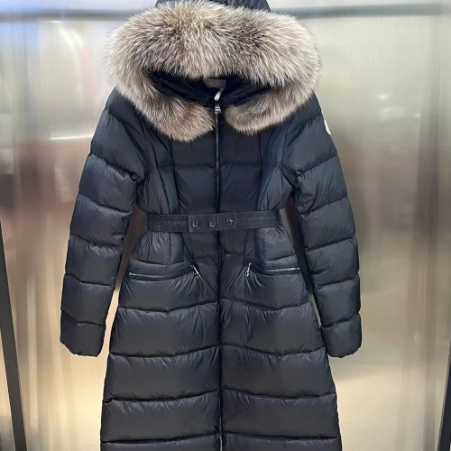 Moncler Down Feather Coat Long Sleeved For Women #1128744