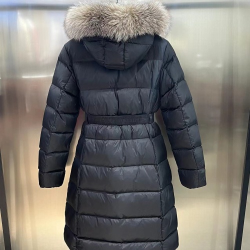 Replica Moncler Down Feather Coat Long Sleeved For Women #1128744 $202.00 USD for Wholesale