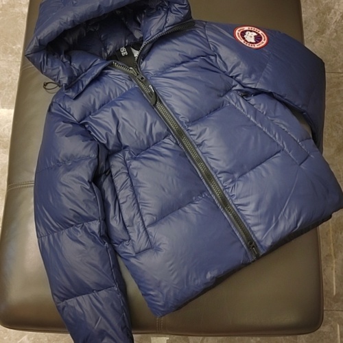 Canada Goose Down Feather Coat Long Sleeved For Unisex #1128745
