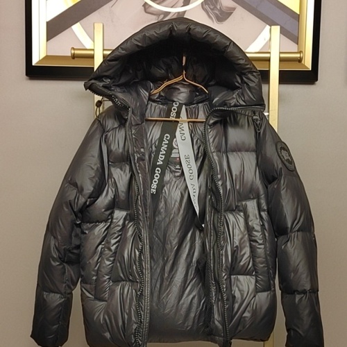 Replica Canada Goose Down Feather Coat Long Sleeved For Unisex #1128747 $175.00 USD for Wholesale