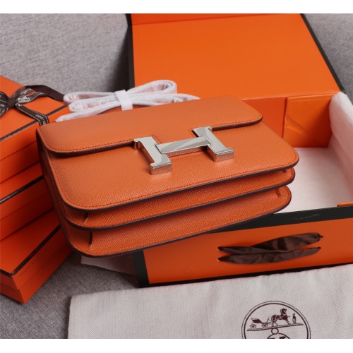 Replica Hermes AAA Quality Messenger Bags For Women #1128776 $108.00 USD for Wholesale