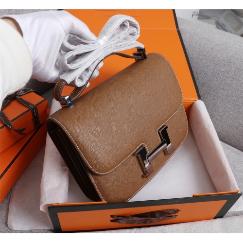 Replica Hermes AAA Quality Messenger Bags For Women #1128798 $108.00 USD for Wholesale