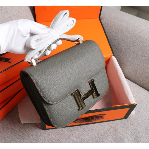 Replica Hermes AAA Quality Messenger Bags For Women #1128813 $108.00 USD for Wholesale