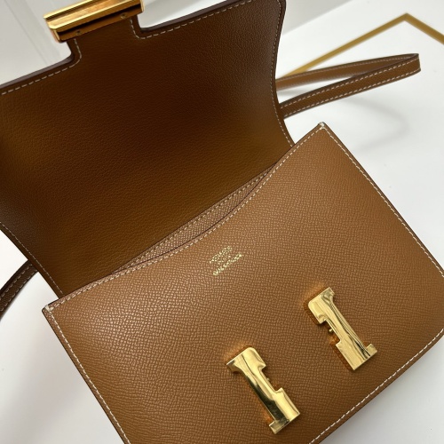 Replica Hermes AAA Quality Messenger Bags For Women #1128832 $102.00 USD for Wholesale