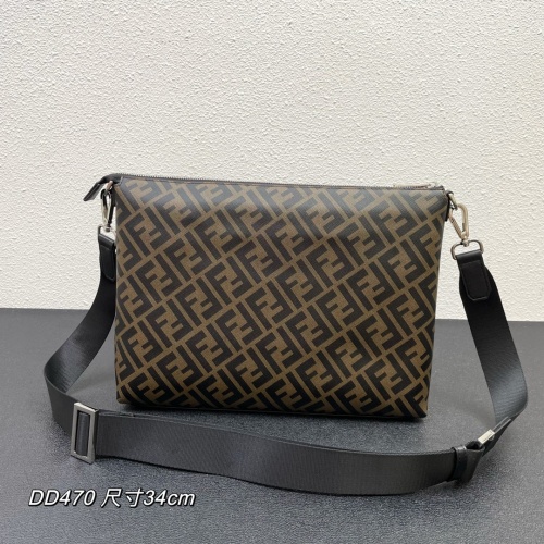 Replica Fendi AAA Man Messenger Bags #1128902 $115.00 USD for Wholesale