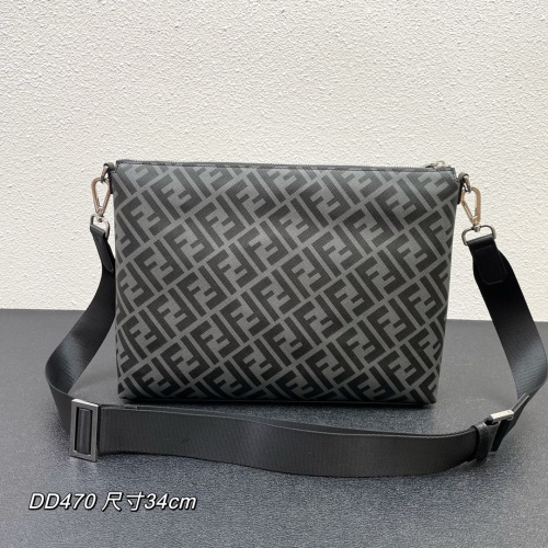 Replica Fendi AAA Man Messenger Bags #1128903 $115.00 USD for Wholesale