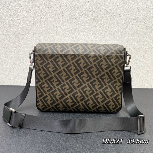 Replica Fendi AAA Man Messenger Bags #1128906 $122.00 USD for Wholesale