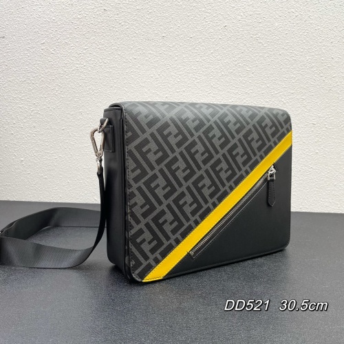 Replica Fendi AAA Man Messenger Bags #1128907 $122.00 USD for Wholesale
