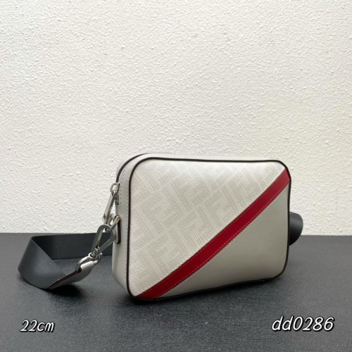 Replica Fendi AAA Man Messenger Bags #1128913 $92.00 USD for Wholesale