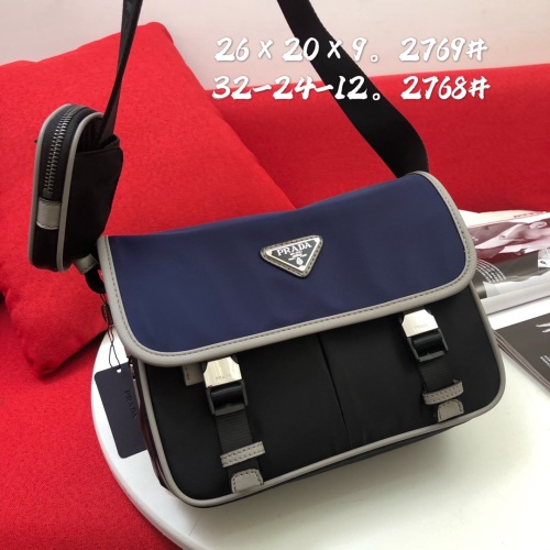 Replica Prada AAA Man Messenger Bags #1128979 $92.00 USD for Wholesale
