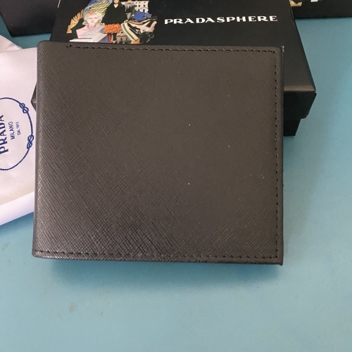 Replica Prada Wallets For Men #1129018 $41.00 USD for Wholesale