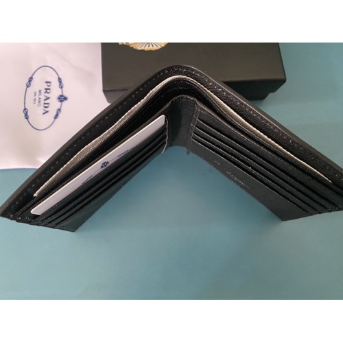 Replica Prada Wallets For Men #1129026 $41.00 USD for Wholesale