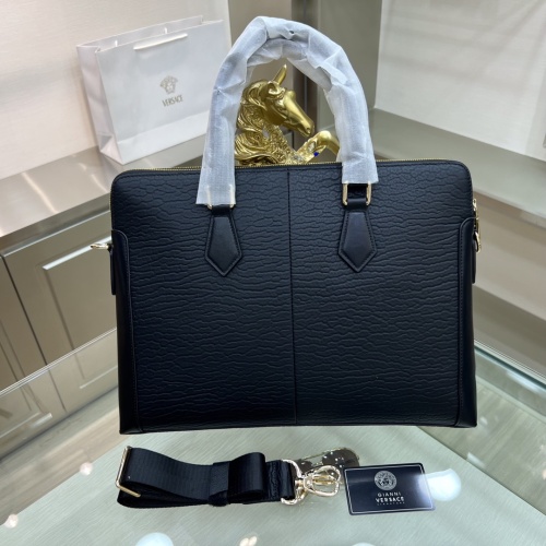 Replica Versace AAA Man Handbags #1129272 $160.00 USD for Wholesale