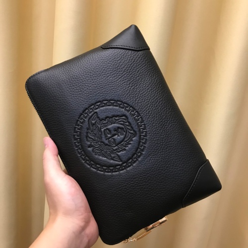 Replica Versace AAA Man Wallets #1129275 $68.00 USD for Wholesale