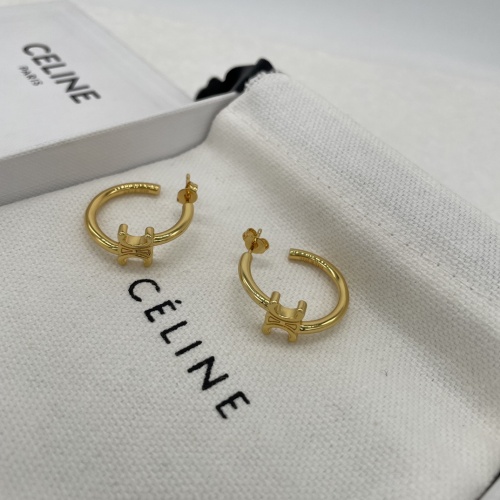 Replica Celine Earrings For Women #1129370 $42.00 USD for Wholesale