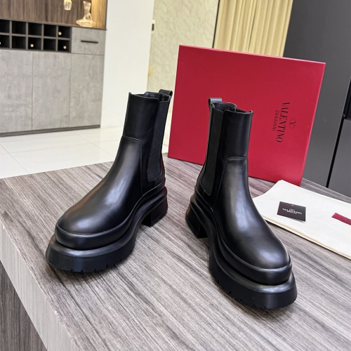 Replica Valentino Boots For Women #1129423 $108.00 USD for Wholesale