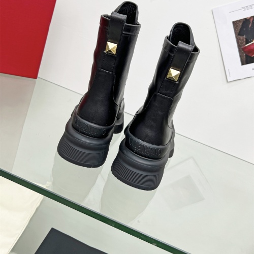 Replica Valentino Boots For Women #1129428 $115.00 USD for Wholesale