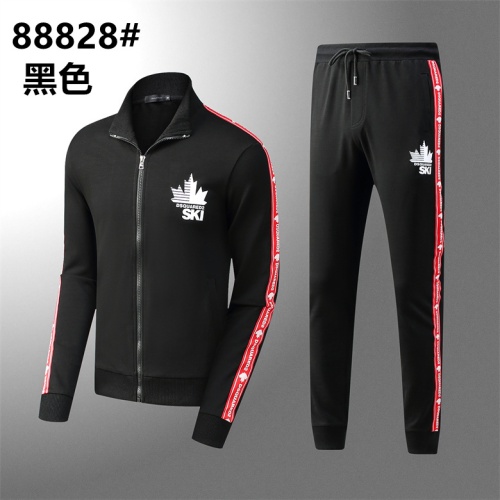 Dsquared Tracksuits Long Sleeved For Men #1129545 $68.00 USD, Wholesale Replica Dsquared Tracksuits