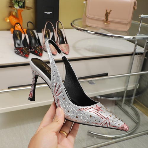 Replica Yves Saint Laurent YSL Sandal For Women #1129758 $92.00 USD for Wholesale