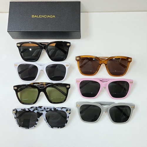 Replica Balenciaga AAA Quality Sunglasses #1129773 $60.00 USD for Wholesale
