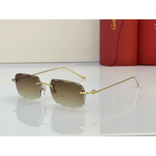 Cartier AAA Quality Sunglassess #1129813
