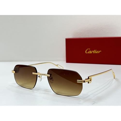 Cartier AAA Quality Sunglassess #1129817
