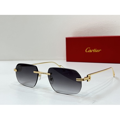 Cartier AAA Quality Sunglassess #1129821