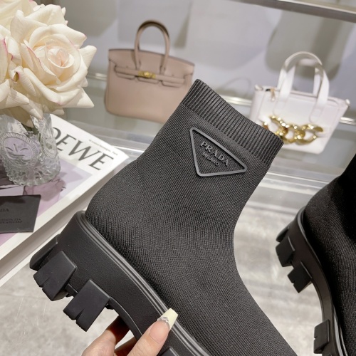 Replica Prada Boots For Women #1129890 $88.00 USD for Wholesale
