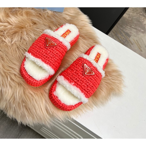 Replica Prada Slippers For Women #1129893 $96.00 USD for Wholesale