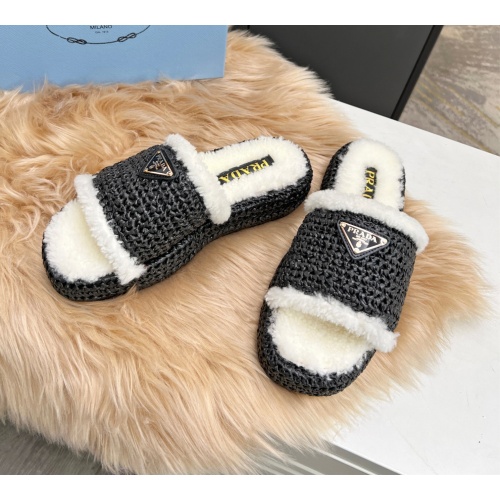 Replica Prada Slippers For Women #1129894 $96.00 USD for Wholesale