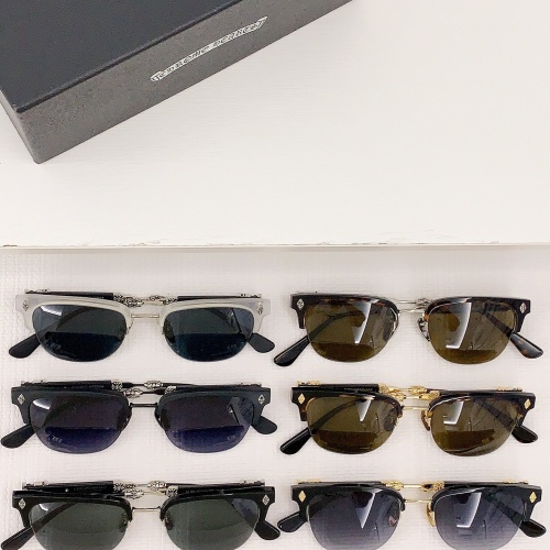 Replica Chrome Hearts AAA Quality Sunglasses #1129914 $72.00 USD for Wholesale