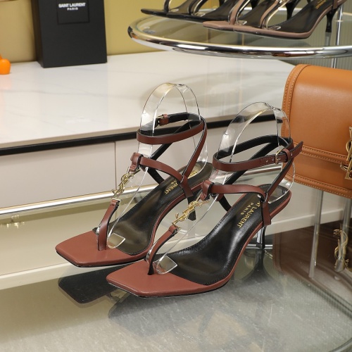 Replica Yves Saint Laurent YSL Sandal For Women #1129935 $100.00 USD for Wholesale