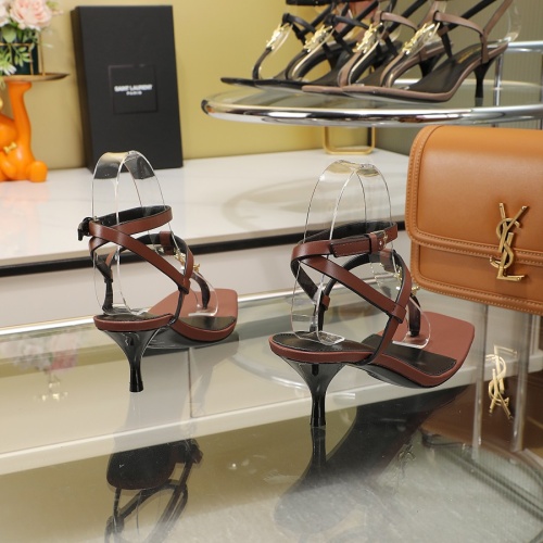 Replica Yves Saint Laurent YSL Sandal For Women #1129935 $100.00 USD for Wholesale