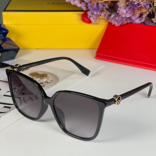 Fendi AAA Quality Sunglasses #1129993 $60.00 USD, Wholesale Replica Fendi AAA Quality Sunglasses