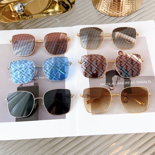 Replica Fendi AAA Quality Sunglasses #1129995 $64.00 USD for Wholesale