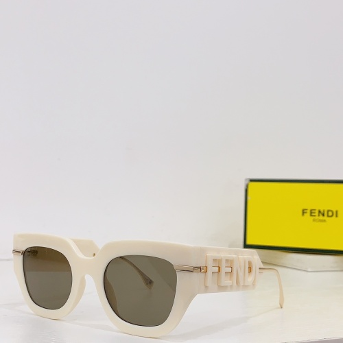 Fendi AAA Quality Sunglasses #1130001 $80.00 USD, Wholesale Replica Fendi AAA Quality Sunglasses