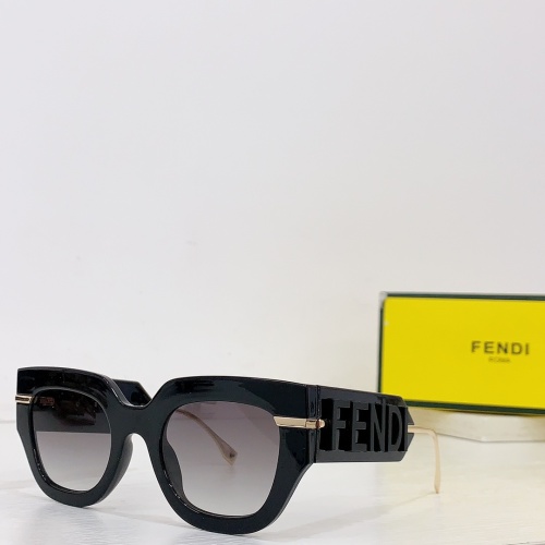 Fendi AAA Quality Sunglasses #1130004 $80.00 USD, Wholesale Replica Fendi AAA Quality Sunglasses