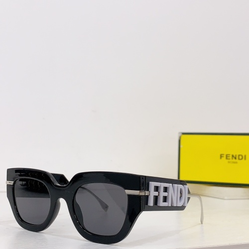 Fendi AAA Quality Sunglasses #1130005 $80.00 USD, Wholesale Replica Fendi AAA Quality Sunglasses