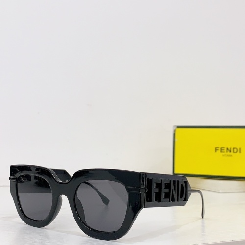 Fendi AAA Quality Sunglasses #1130006 $80.00 USD, Wholesale Replica Fendi AAA Quality Sunglasses