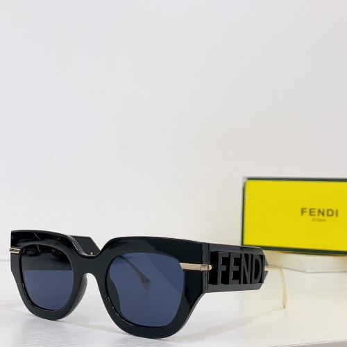 Fendi AAA Quality Sunglasses #1130007 $80.00 USD, Wholesale Replica Fendi AAA Quality Sunglasses