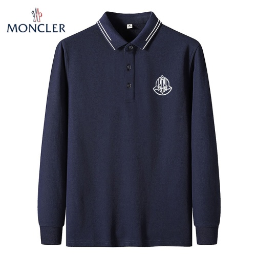 Moncler T-Shirts Long Sleeved For Men #1130011