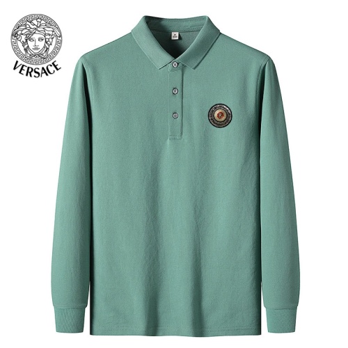 Versace T-Shirts Long Sleeved For Men #1130058