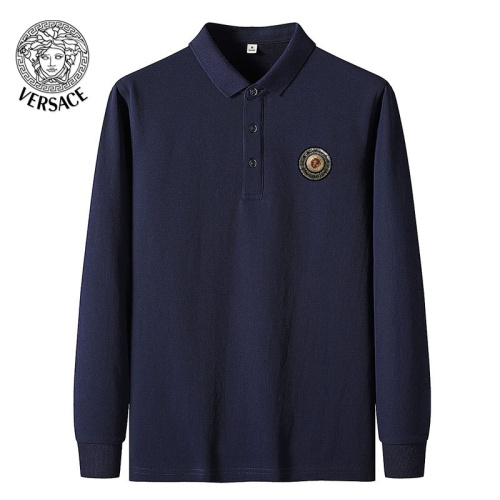 Versace T-Shirts Long Sleeved For Men #1130063