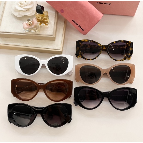 Replica MIU MIU AAA Quality Sunglasses #1130148 $68.00 USD for Wholesale