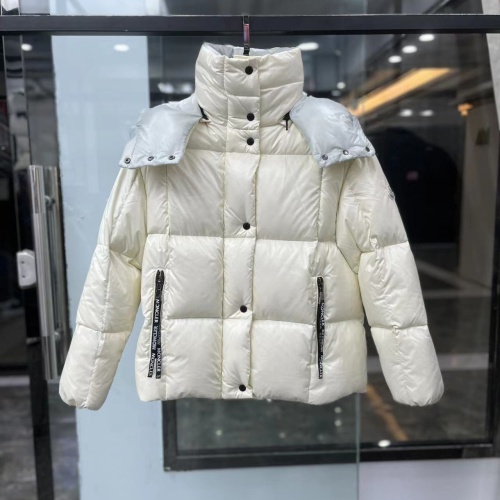 Moncler Down Feather Coat Long Sleeved For Women #1130215