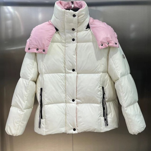 Moncler Down Feather Coat Long Sleeved For Women #1130217