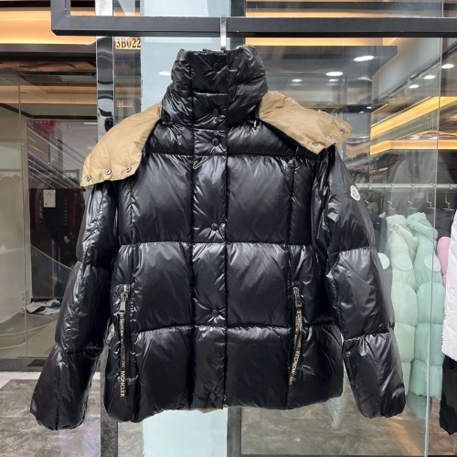 Moncler Down Feather Coat Long Sleeved For Women #1130220