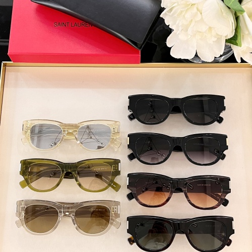 Replica Yves Saint Laurent YSL AAA Quality Sunglasses #1130266 $64.00 USD for Wholesale