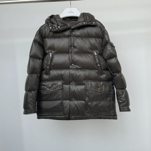 Moncler Down Feather Coat Long Sleeved For Men #1130325