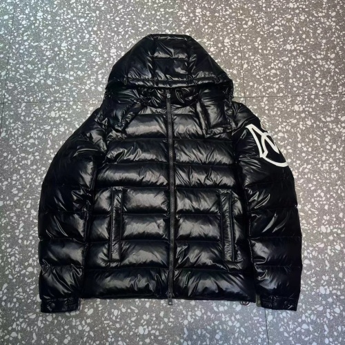Replica Moncler Down Feather Coat Long Sleeved For Men #1130330 $160.00 USD for Wholesale